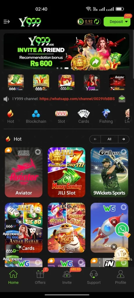Y999 Game VIP